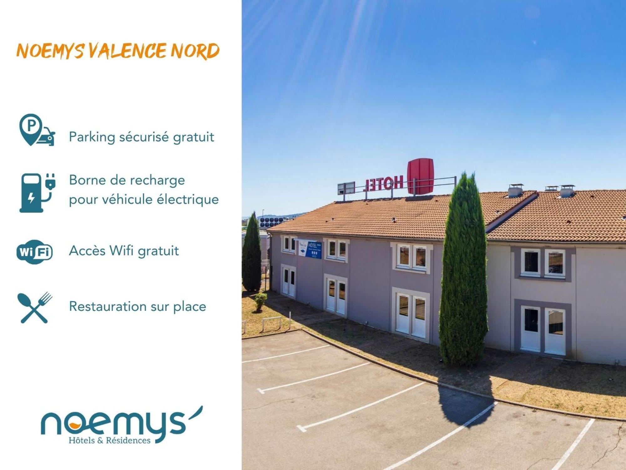 Noemys Valence Nord - Hotel Restaurant Bourg-lès-Valence Exterior foto